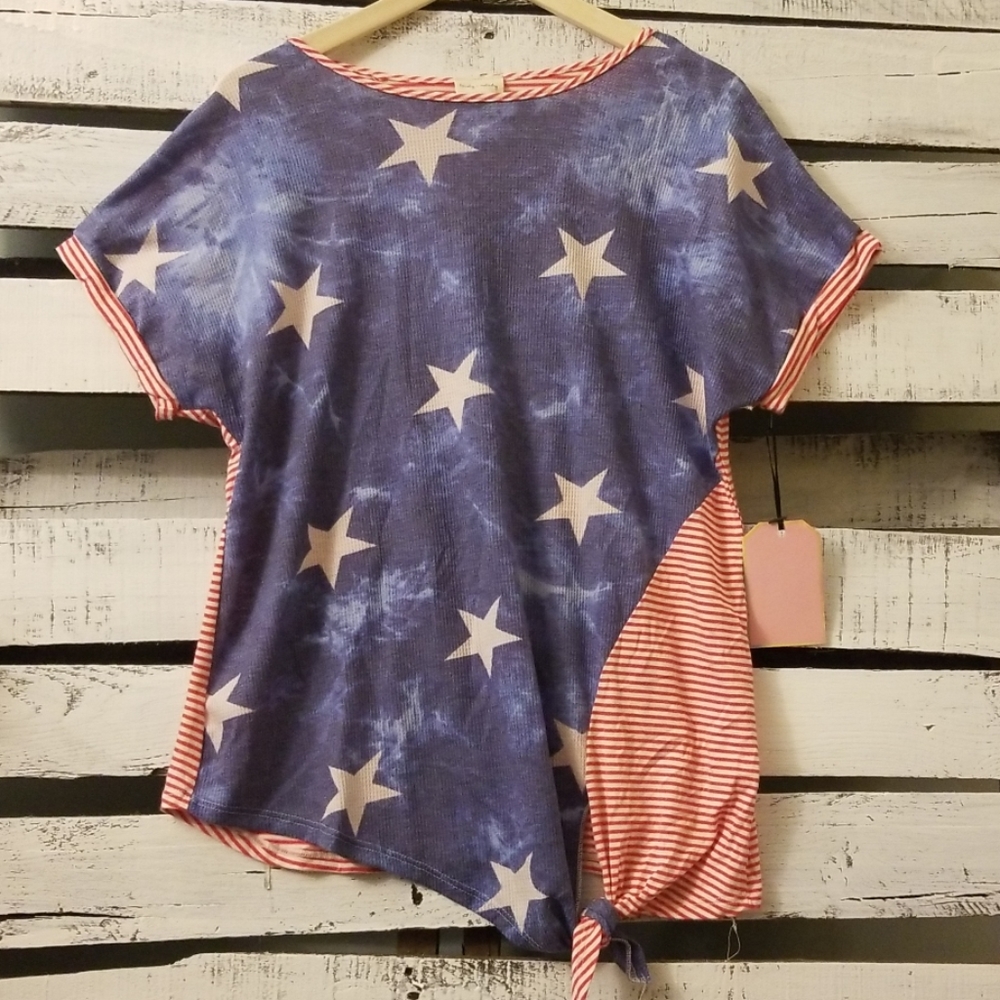 New Stripe Star Top